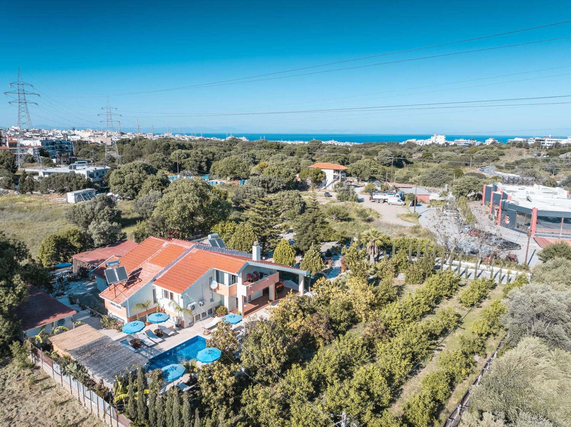 Rhodes City Artzy Villa מראה חיצוני תמונה