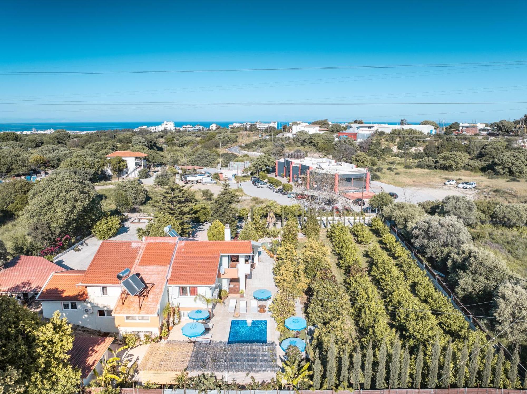Rhodes City Artzy Villa מראה חיצוני תמונה