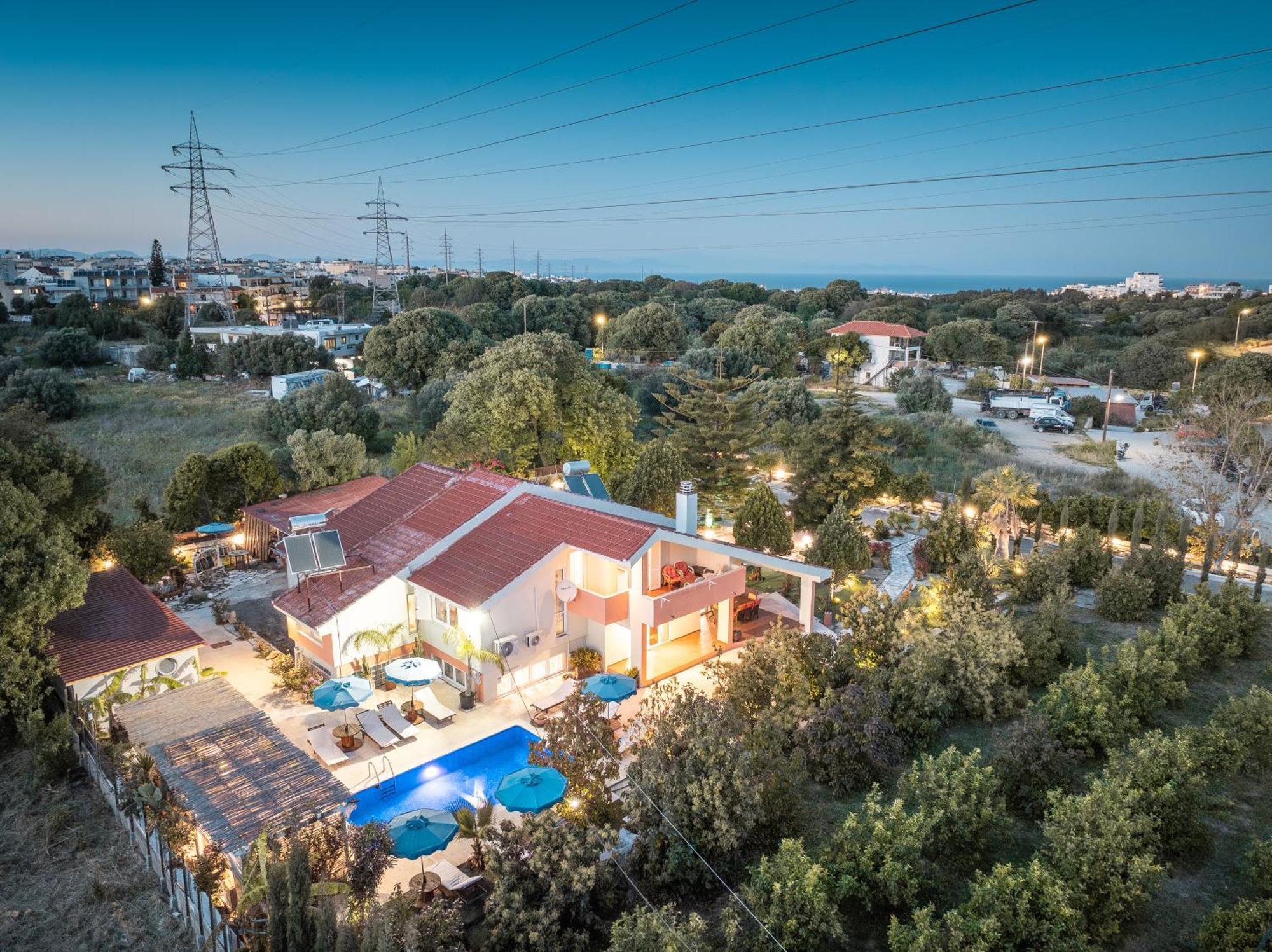 Rhodes City Artzy Villa מראה חיצוני תמונה
