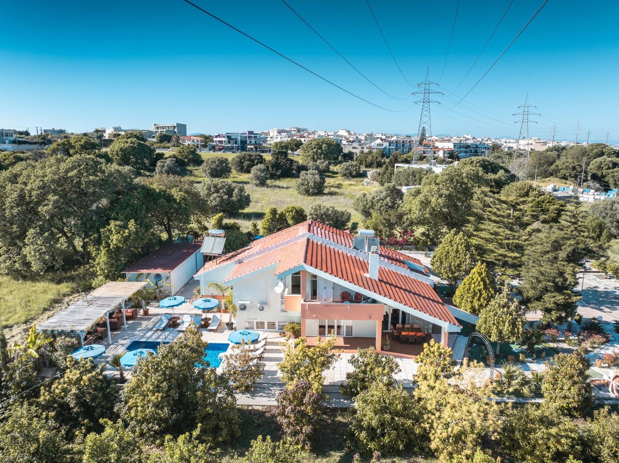 Rhodes City Artzy Villa מראה חיצוני תמונה