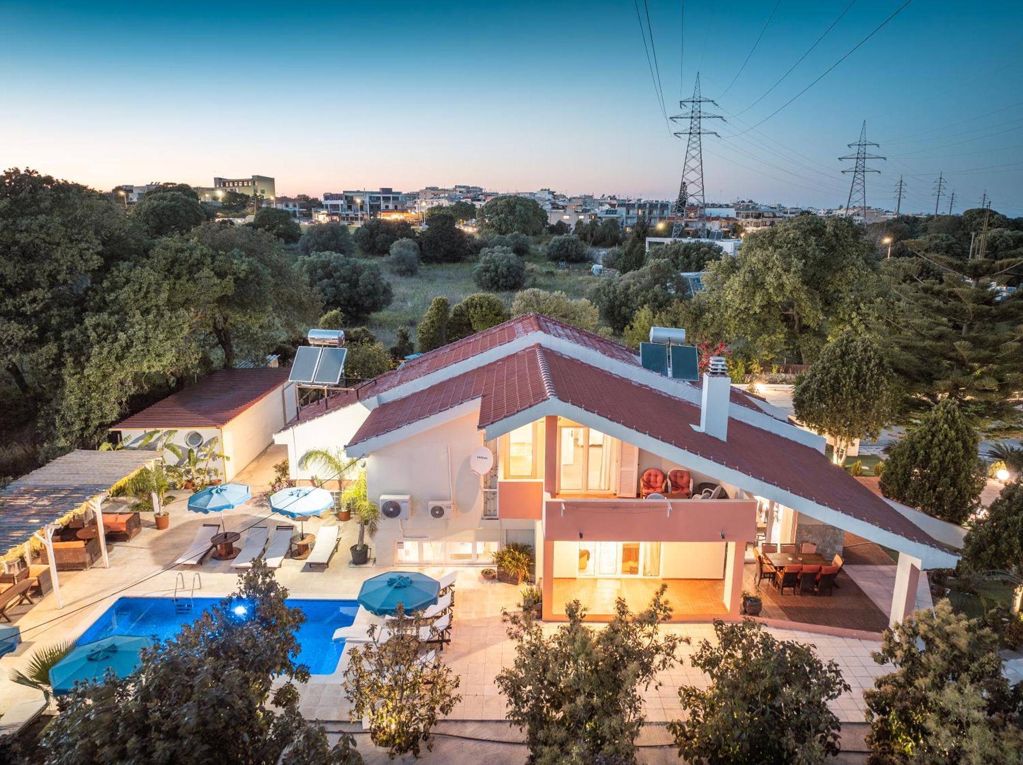 Rhodes City Artzy Villa מראה חיצוני תמונה