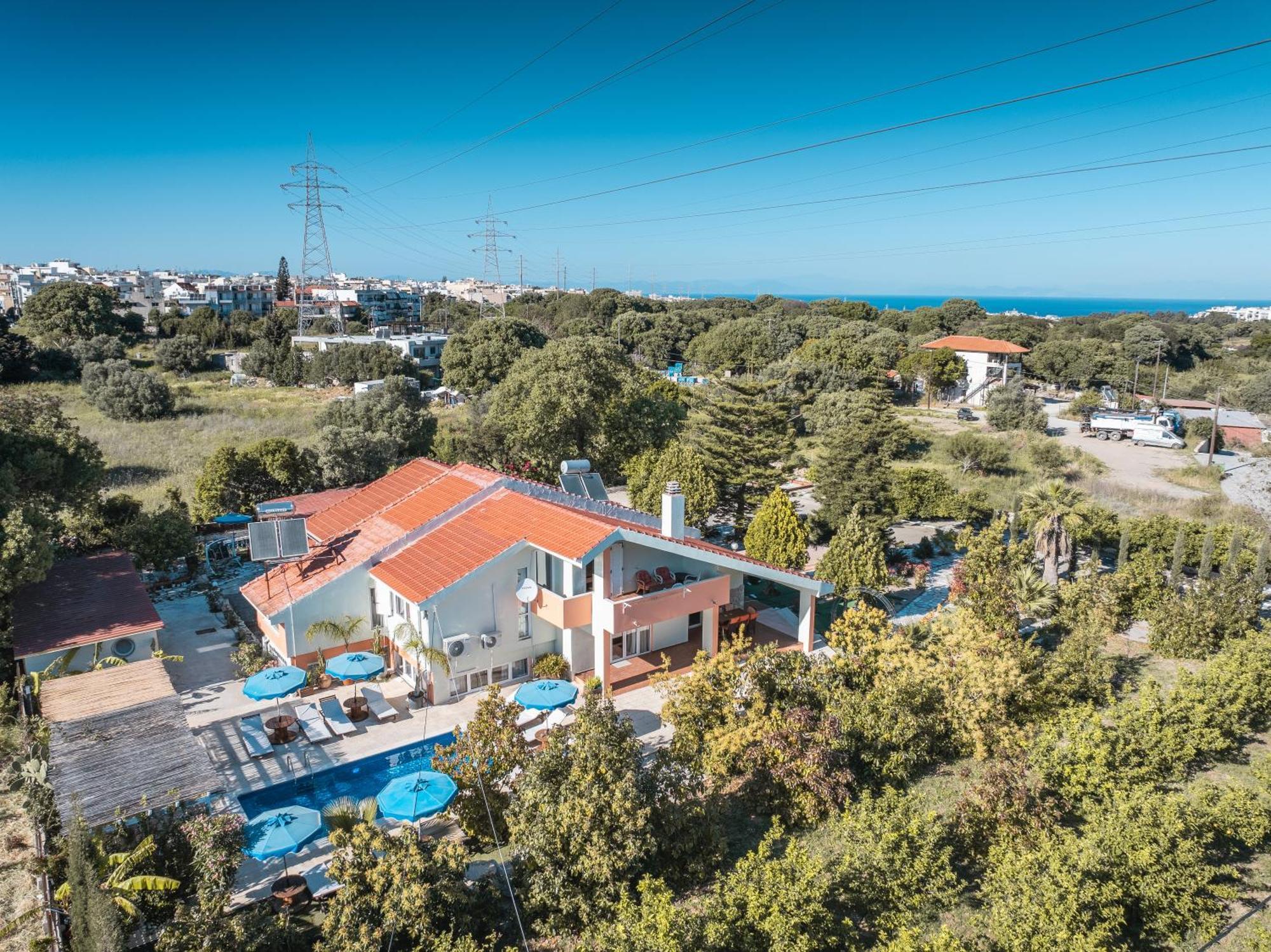 Rhodes City Artzy Villa מראה חיצוני תמונה