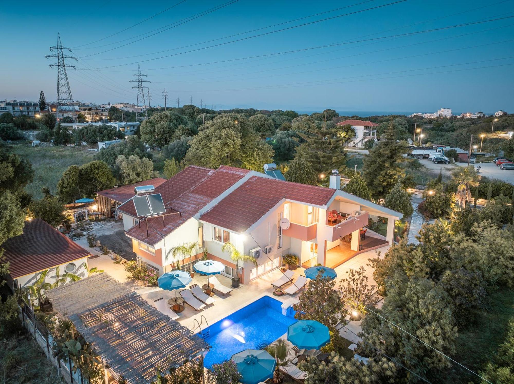 Rhodes City Artzy Villa מראה חיצוני תמונה